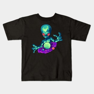 Alien Galaxy Kids T-Shirt